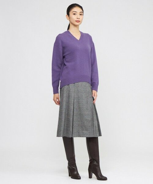 Paul Stuart / ポール・スチュアート ニット・セーター | 【eclat掲載】スーパージーロン　プルオーバー(Vネック) | 詳細3
