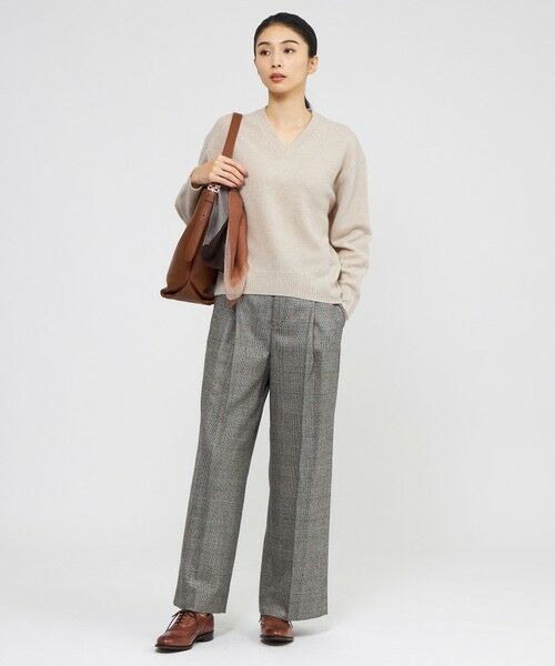 Paul Stuart / ポール・スチュアート ニット・セーター | 【eclat掲載】スーパージーロン　プルオーバー(Vネック) | 詳細4