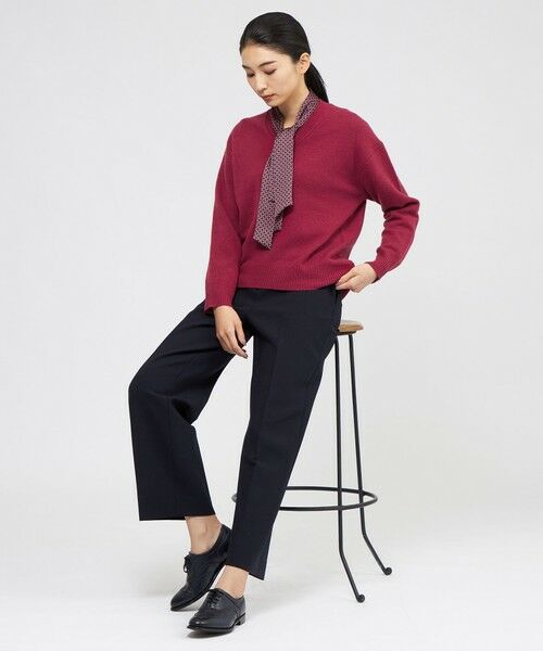 Paul Stuart / ポール・スチュアート ニット・セーター | 【eclat掲載】スーパージーロン　プルオーバー(Vネック) | 詳細2