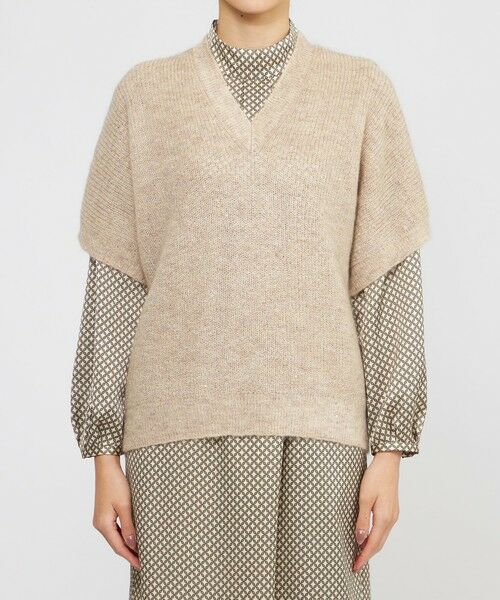 Paul Stuart / ポール・スチュアート ニット・セーター | シークインモヘヤ　プルオーバー | 詳細3