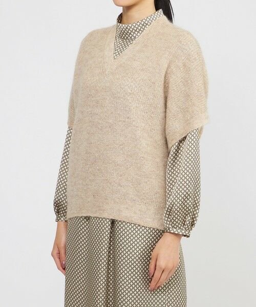 Paul Stuart / ポール・スチュアート ニット・セーター | シークインモヘヤ　プルオーバー | 詳細4