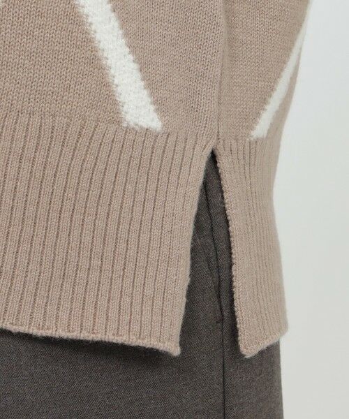 Paul Stuart / ポール・スチュアート ニット・セーター | ブークレーインターシャ　プルオーバー | 詳細10