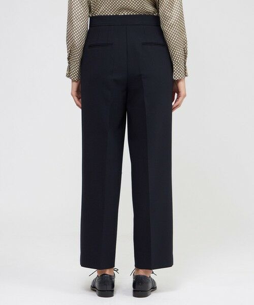 Paul Stuart / ポール・スチュアート パンツ | 【Nikkei magazine/eclat掲載】【防しわ性】ダブルクロスストレッチ　パンツ | 詳細5