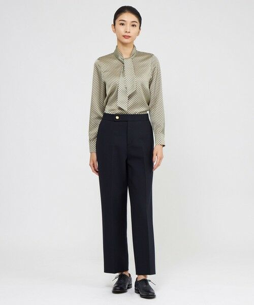 Paul Stuart / ポール・スチュアート パンツ | 【Nikkei magazine/eclat掲載】【防しわ性】ダブルクロスストレッチ　パンツ | 詳細1