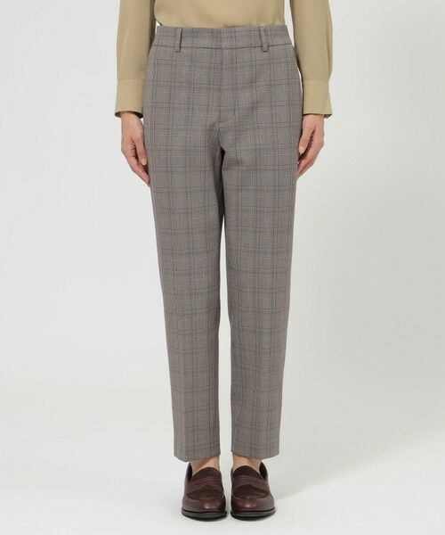 Paul Stuart / ポール・スチュアート パンツ | 【ウォッシャブル】裏起毛チェック パンツ | 詳細3