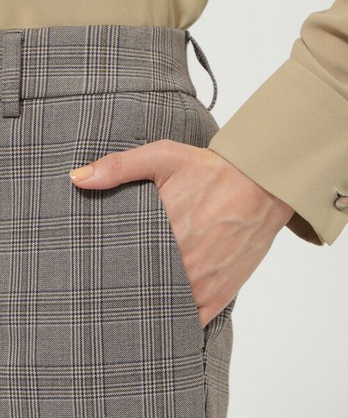 Paul Stuart / ポール・スチュアート パンツ | 【ウォッシャブル】裏起毛チェック パンツ | 詳細6