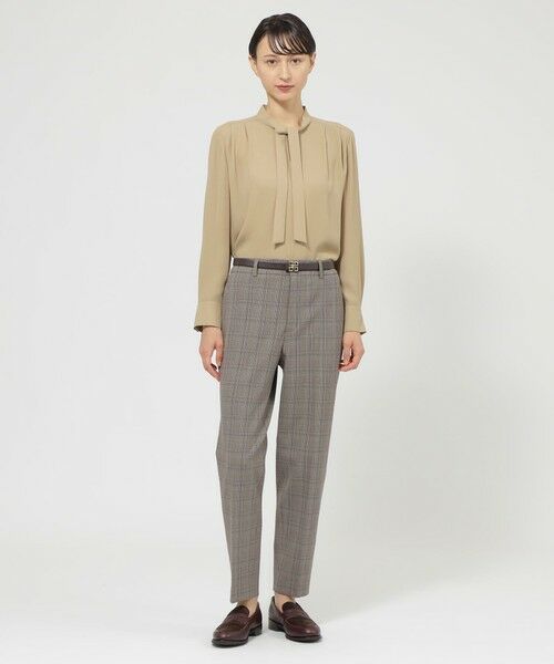 Paul Stuart / ポール・スチュアート パンツ | 【ウォッシャブル】裏起毛チェック パンツ | 詳細1