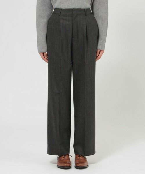Paul Stuart / ポール・スチュアート パンツ | 【WEB・一部店舗限定】ウールブレンドストライプ　パンツ | 詳細2