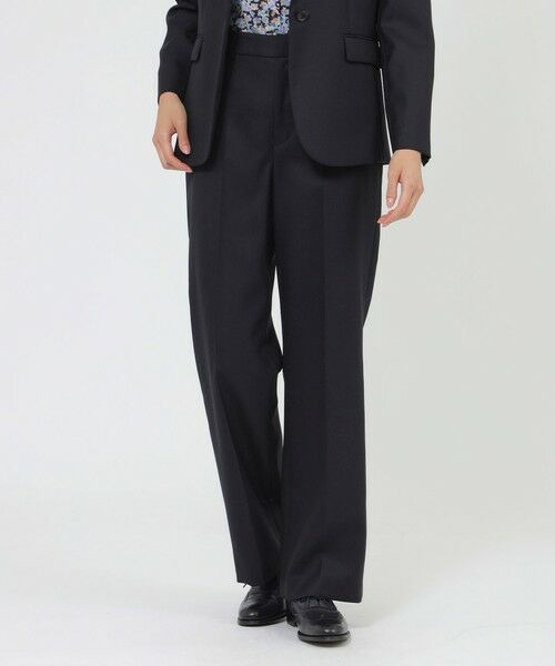 Paul Stuart/ポール・スチュアート 【WEB・一部店舗限定】ライトダブルウール? パンツ ネイビー 4 Paul Stuart/ポール・スチュアート 【WEB・一部店舗限定】ライトダブルウール? パンツ ネイビー 4