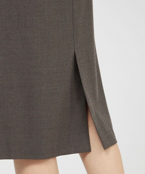 Paul Stuart / ポール・スチュアート スカート | 【防しわ性】ライトミルドストレッチ スカート | 詳細5