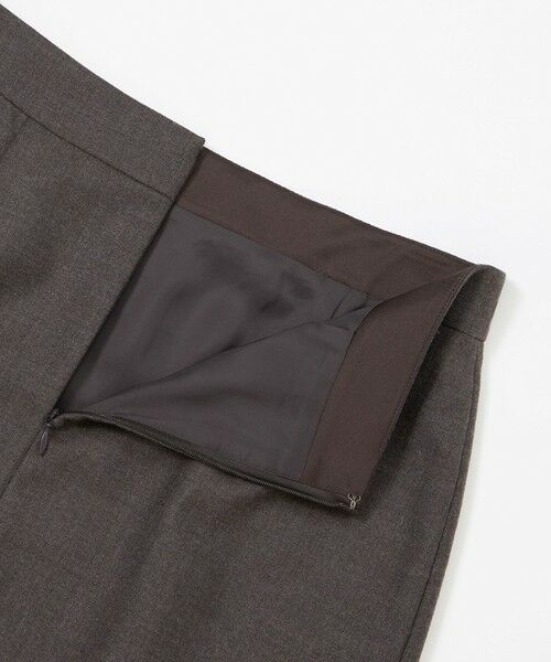 Paul Stuart / ポール・スチュアート スカート | 【防しわ性】ライトミルドストレッチ スカート | 詳細6