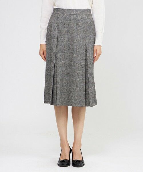Paul Stuart / ポール・スチュアート スカート | グレンチェック スカート | 詳細2