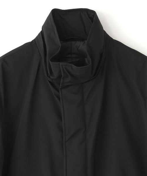 Paul Stuart / ポール・スチュアート その他アウター | 【はっ水/透湿性/防風】【BLACK OF BLACKs】スタンドカラーダウンコート | 詳細12