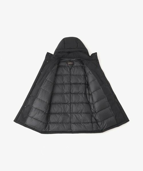 Paul Stuart / ポール・スチュアート その他アウター | 【はっ水/透湿性/防風】【BLACK OF BLACKs】スタンドカラーダウンコート | 詳細13
