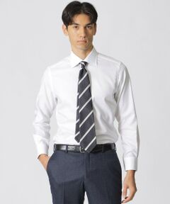 Paul Stuart / ポール・スチュアート シャツ・ブラウス | シャドウパケ柄　セミワイドカラードレスシャツ