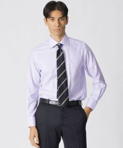 Paul Stuart / ポール・スチュアート シャツ・ブラウス | シャドウパケ柄　セミワイドカラードレスシャツ