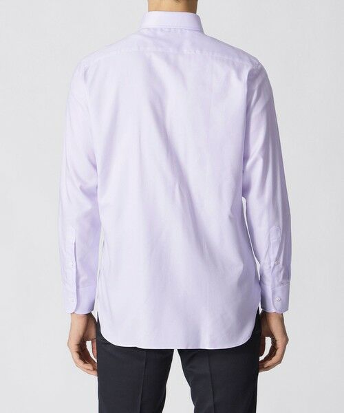 Paul Stuart / ポール・スチュアート シャツ・ブラウス | シャドウパケ柄　セミワイドカラードレスシャツ | 詳細5