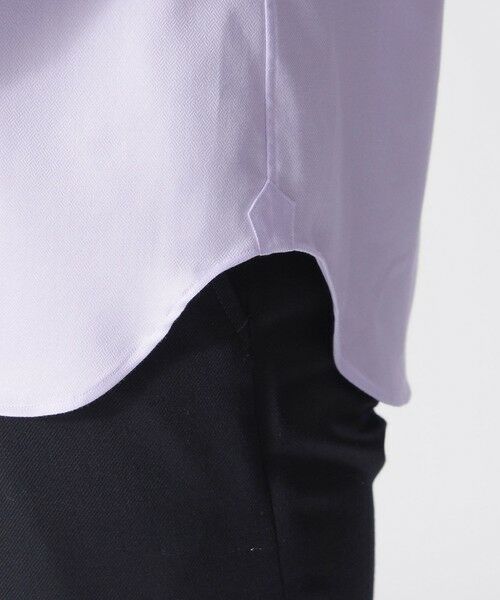 Paul Stuart / ポール・スチュアート シャツ・ブラウス | シャドウパケ柄　セミワイドカラードレスシャツ | 詳細7