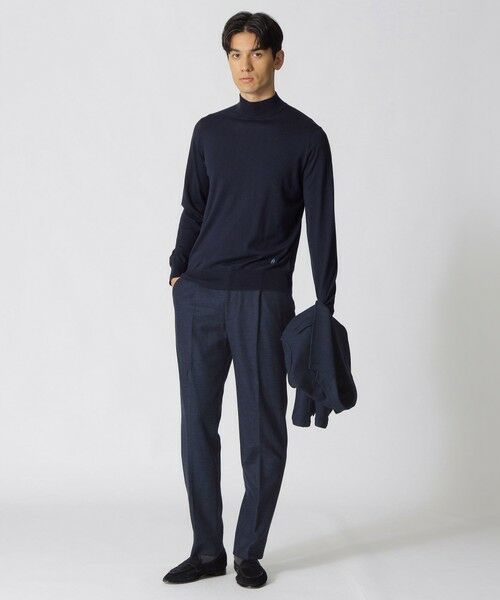 Paul Stuart / ポール・スチュアート ニット・セーター | 【ウォッシャブル】【WEB・一部店舗限定】コットン ウールハイネックセーター | 詳細3