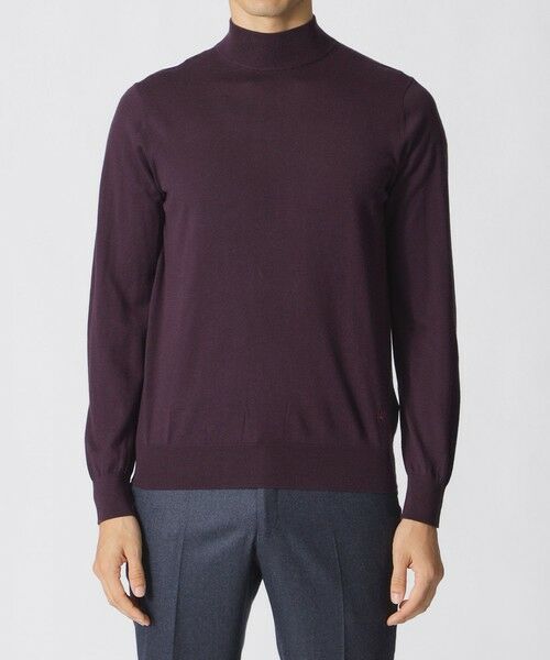 Paul Stuart / ポール・スチュアート ニット・セーター | 【ウォッシャブル】【WEB・一部店舗限定】コットン ウールハイネックセーター | 詳細7