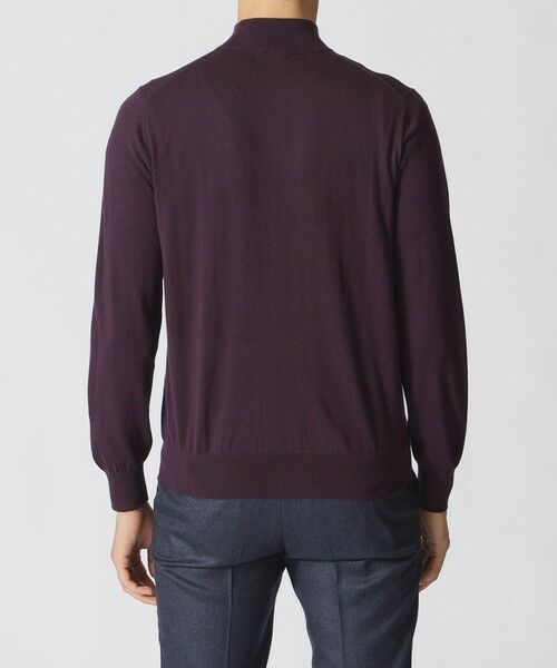 Paul Stuart / ポール・スチュアート ニット・セーター | 【ウォッシャブル】【WEB・一部店舗限定】コットン ウールハイネックセーター | 詳細9