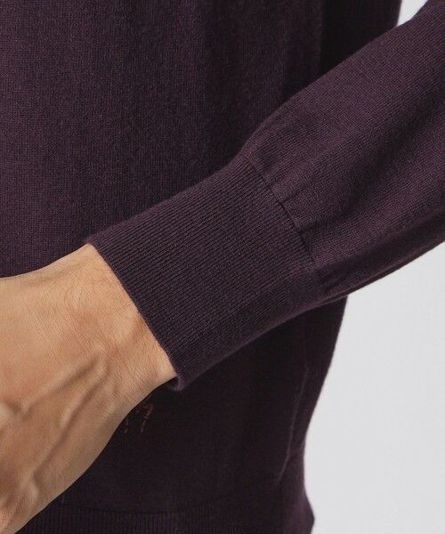 Paul Stuart / ポール・スチュアート ニット・セーター | 【ウォッシャブル】【WEB・一部店舗限定】コットン ウールハイネックセーター | 詳細10