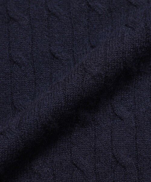 Paul Stuart / ポール・スチュアート ニット・セーター | 【WEB・一部店舗限定】ミニケーブル柄クルーネックセーター | 詳細10