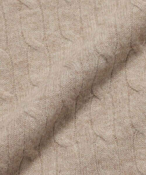 Paul Stuart / ポール・スチュアート ニット・セーター | 【WEB・一部店舗限定】ミニケーブル柄クルーネックセーター | 詳細12