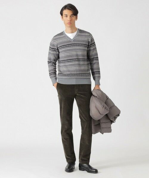 Paul Stuart / ポール・スチュアート パンツ | 二重織コットンスエードパンツ | 詳細3