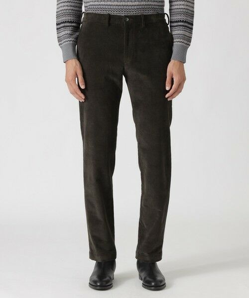 Paul Stuart / ポール・スチュアート パンツ | 二重織コットンスエードパンツ | 詳細8