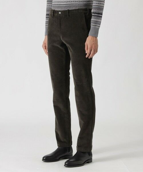 Paul Stuart / ポール・スチュアート パンツ | 二重織コットンスエードパンツ | 詳細9