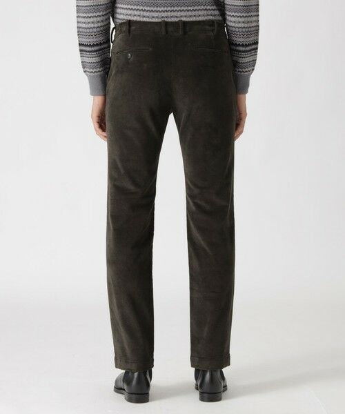 Paul Stuart / ポール・スチュアート パンツ | 二重織コットンスエードパンツ | 詳細10