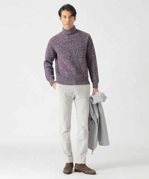 Paul Stuart / ポール・スチュアート パンツ | 二重織コットンスエードパンツ | 詳細1