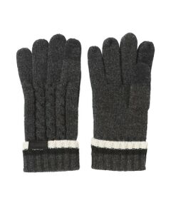 Paul Stuart / ポール・スチュアート 手袋 | 【WEB限定】ケーブル編みグローブ