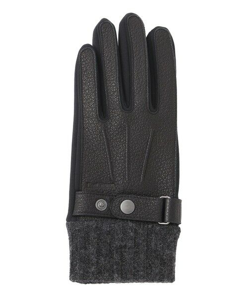 Paul Stuart / ポール・スチュアート 手袋 | 【WEB限定】レザーコンビグローブ | 詳細1