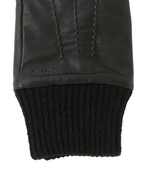 Paul Stuart / ポール・スチュアート 手袋 | 【WEB限定】レザーニットコンビグローブ | 詳細3