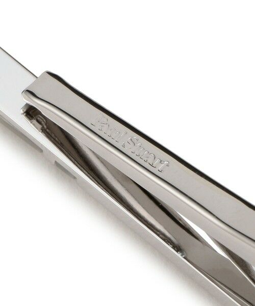 Paul Stuart / ポール・スチュアート アクセサリー | ダブルストライプシェルタイバー/ネクタイピン(化粧箱付き) | 詳細4