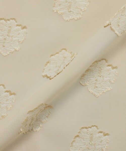 Paul Stuart / ポール・スチュアート ロング・マキシ丈ワンピース | ラメカットジャカード　ワンピース | 詳細8