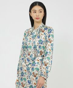 Paul Stuart / ポール・スチュアート シャツ・ブラウス | 【ウォッシャブル】サラサフラワー　ブラウス