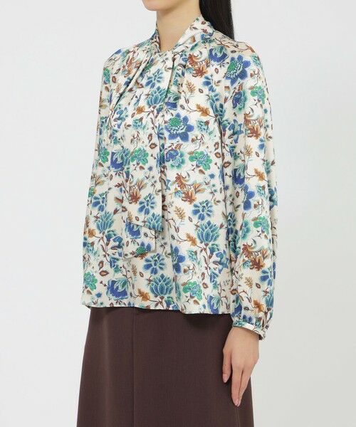 Paul Stuart / ポール・スチュアート シャツ・ブラウス | 【ウォッシャブル】サラサフラワー　ブラウス | 詳細3