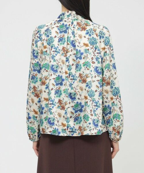 Paul Stuart / ポール・スチュアート シャツ・ブラウス | 【ウォッシャブル】サラサフラワー　ブラウス | 詳細4
