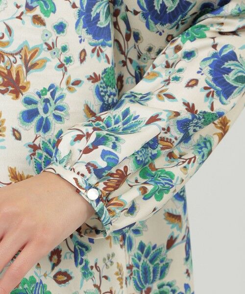Paul Stuart / ポール・スチュアート シャツ・ブラウス | 【ウォッシャブル】サラサフラワー　ブラウス | 詳細6
