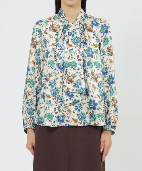 Paul Stuart / ポール・スチュアート シャツ・ブラウス | 【ウォッシャブル】サラサフラワー　ブラウス | 詳細2