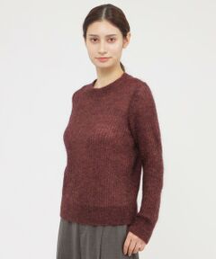 Paul Stuart / ポール・スチュアート ニット・セーター | 【WEB・一部店舗限定】シャギーモヘヤ　プルオーバー