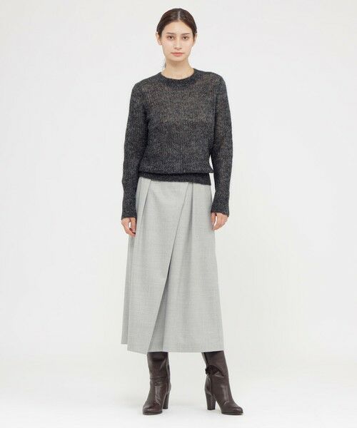 Paul Stuart / ポール・スチュアート ニット・セーター | 【WEB・一部店舗限定】シャギーモヘヤ　プルオーバー | 詳細1