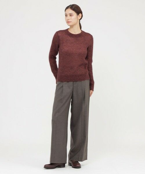 Paul Stuart / ポール・スチュアート ニット・セーター | 【WEB・一部店舗限定】シャギーモヘヤ　プルオーバー | 詳細2