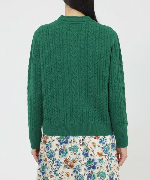 Paul Stuart / ポール・スチュアート ニット・セーター | ウールカシミヤケーブル　プルオーバー | 詳細7