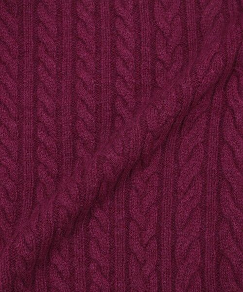 Paul Stuart / ポール・スチュアート ニット・セーター | ウールカシミヤケーブル　プルオーバー | 詳細10