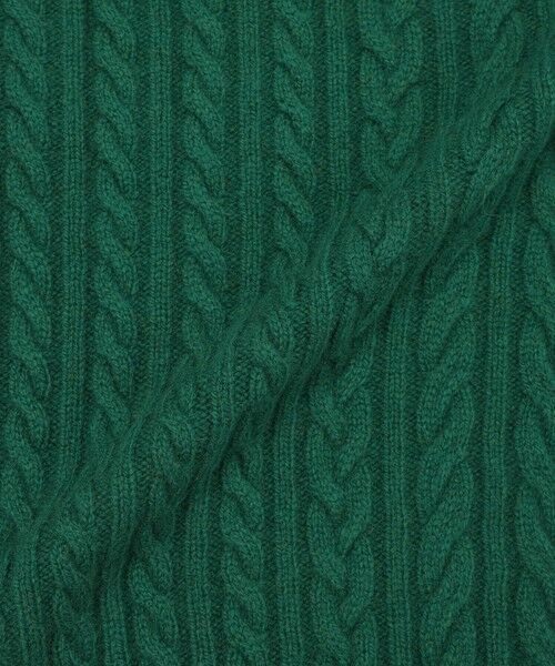 Paul Stuart / ポール・スチュアート ニット・セーター | ウールカシミヤケーブル　プルオーバー | 詳細11