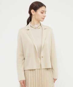 Paul Stuart / ポール・スチュアート ニット・セーター | ウールスムース　ジャケット